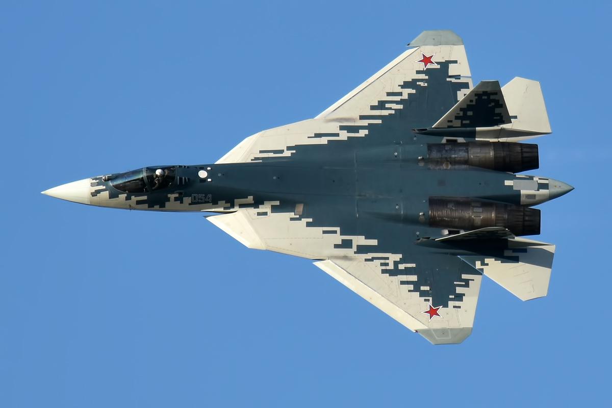 photo-of-Sukhoi Su-57