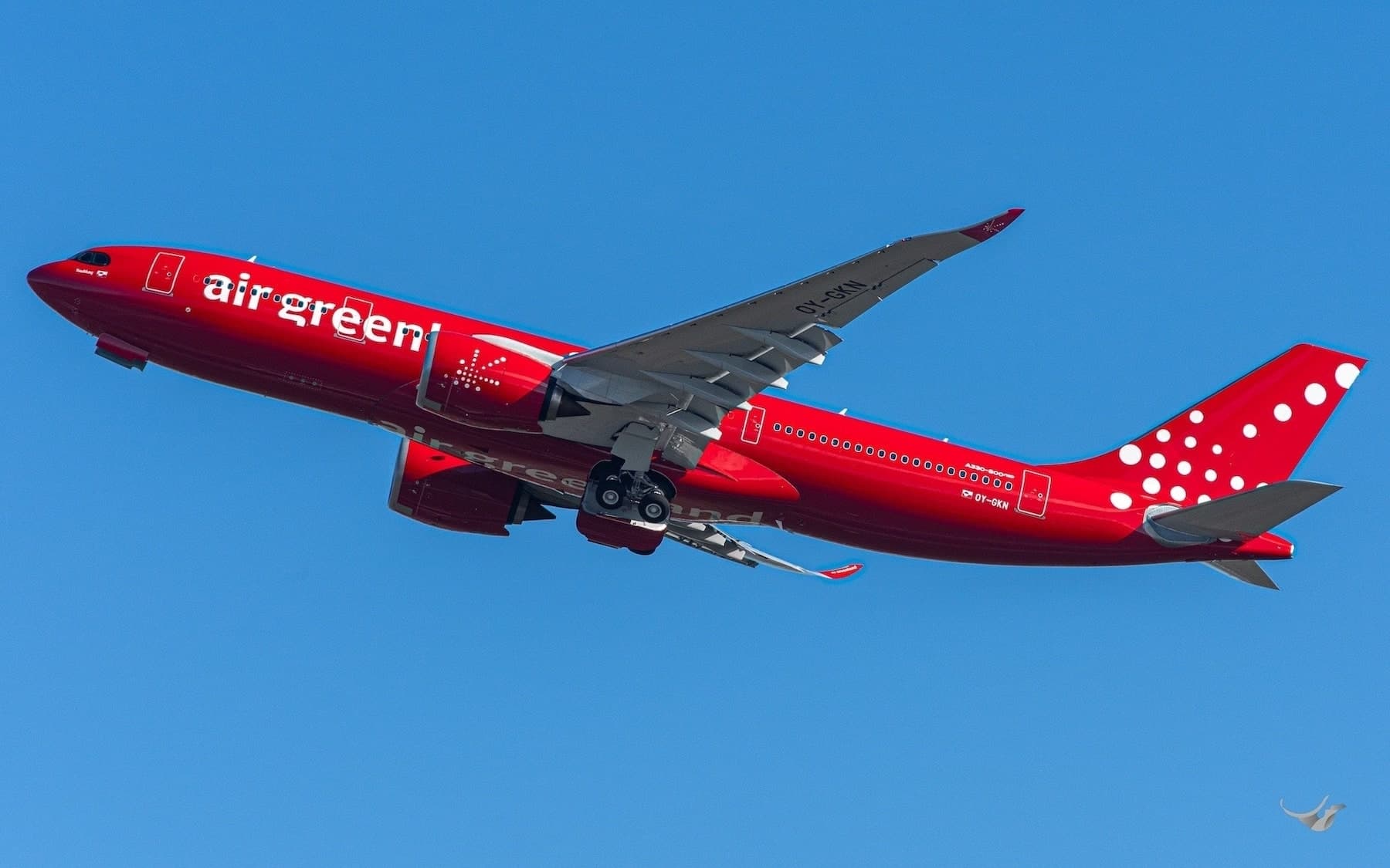 Air Greenland's Airbus A330-800neo.